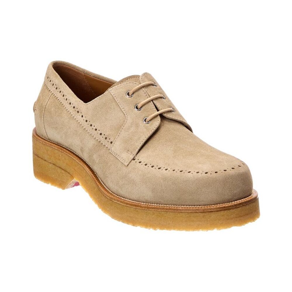 Christian Louboutin Pablo Suede Oxford, Brown